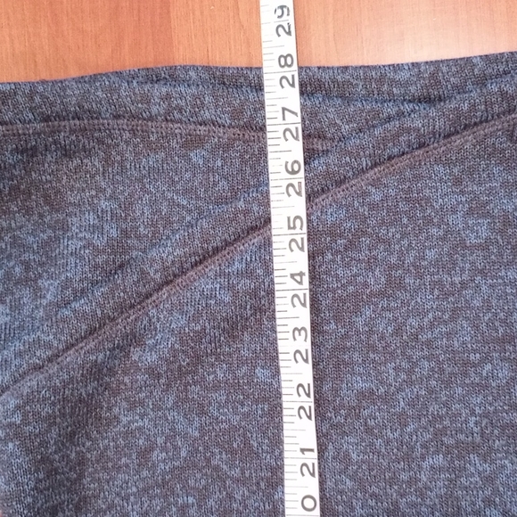 Ideology Ladies Cowl Neck Sweatshirt Size:Large Color:Slate Blue - Picture 10 of 10